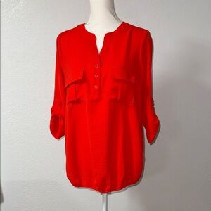 MARY & MO Red Women's Top